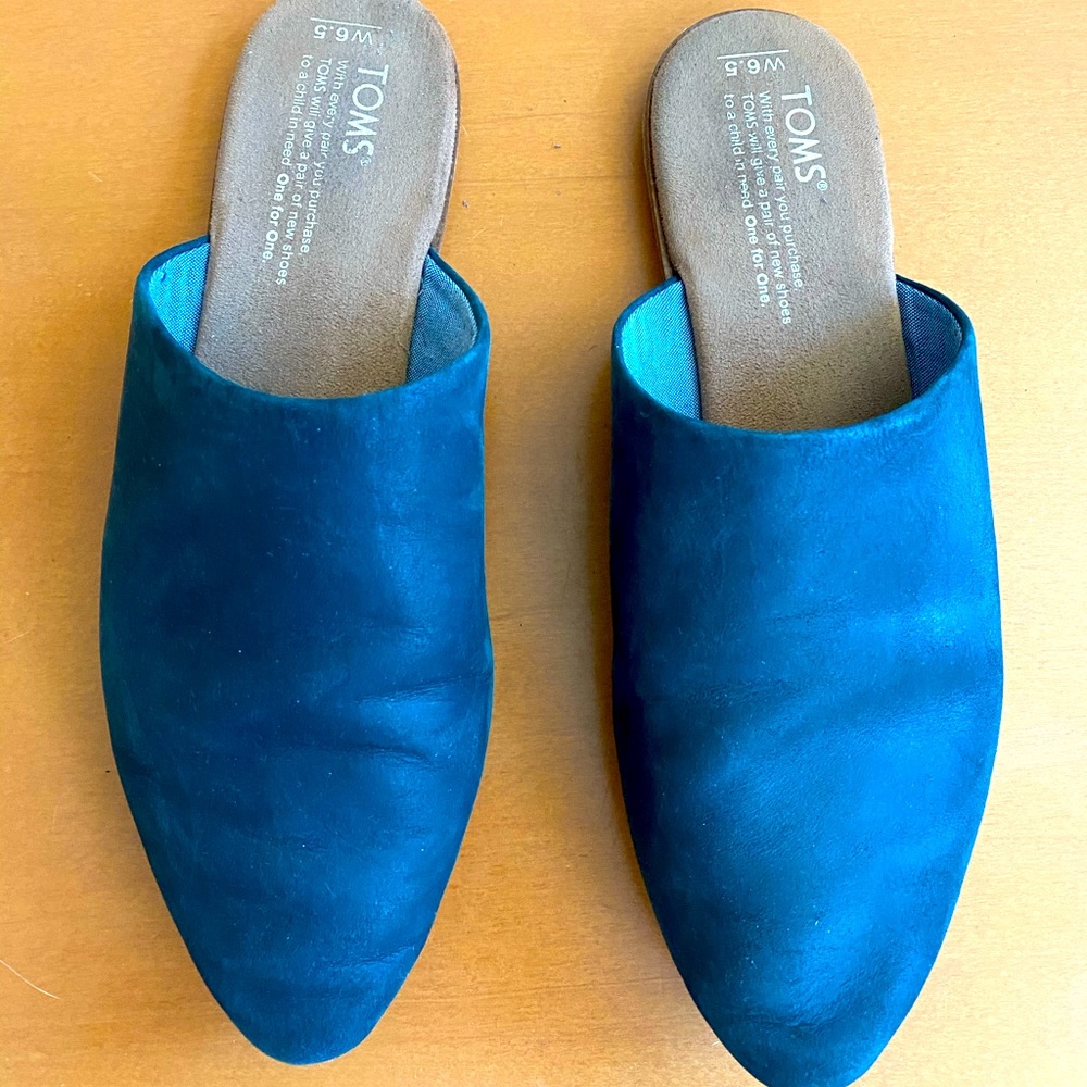 Tom’s - Jutti black leather mules